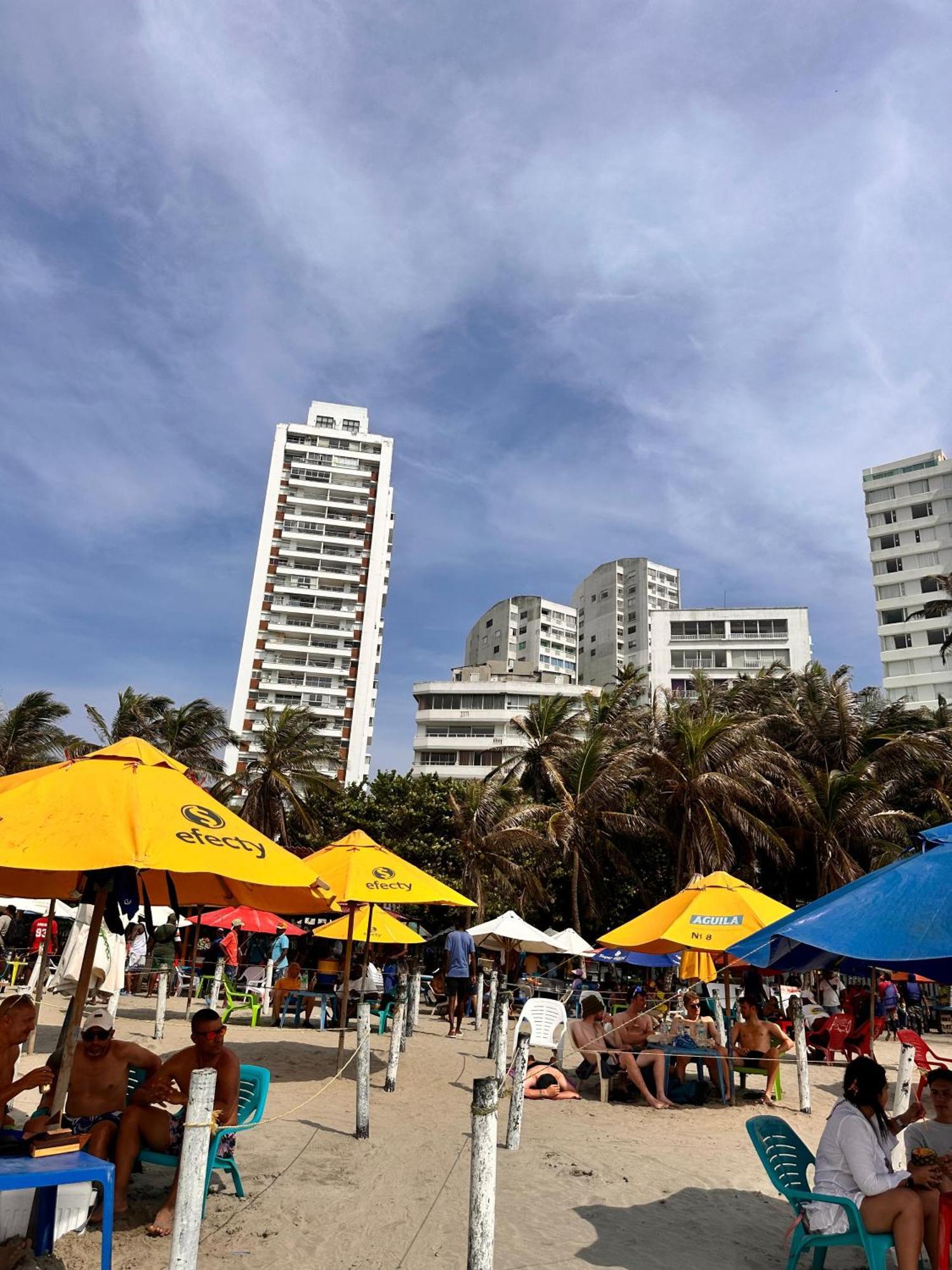 Piso Alto, Cerca Hilton Y Dan Carton Salida Al Mar Apartamento Cartagena