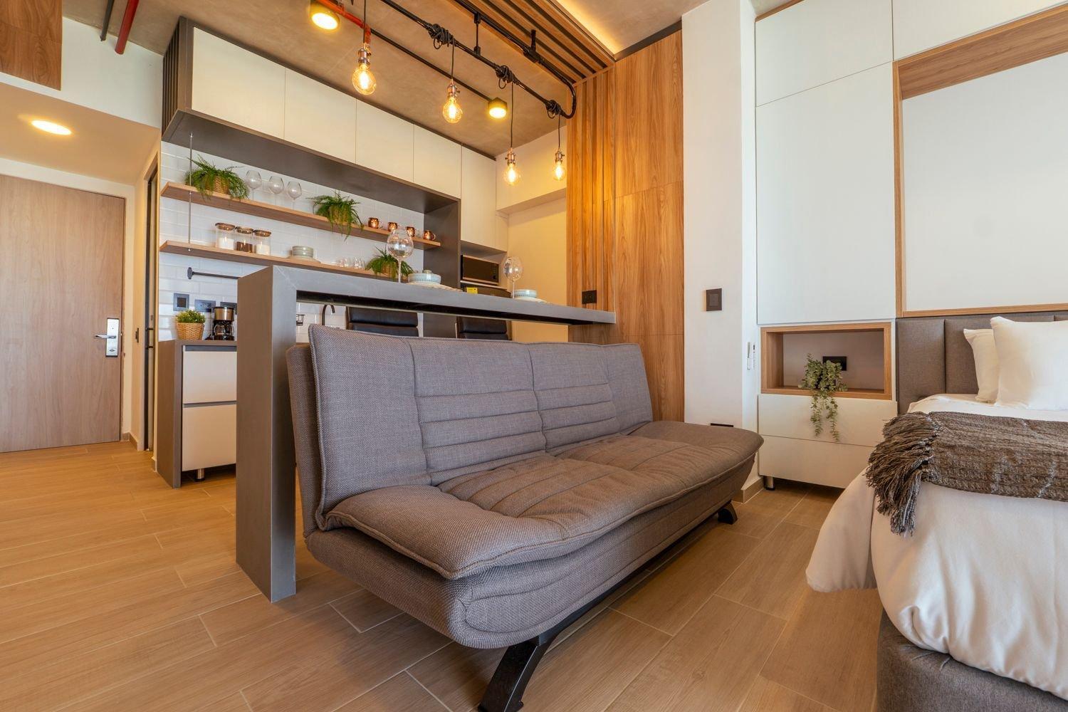 Cb806 Moderno Loft Frente Al Mar Crespo Apartamento *