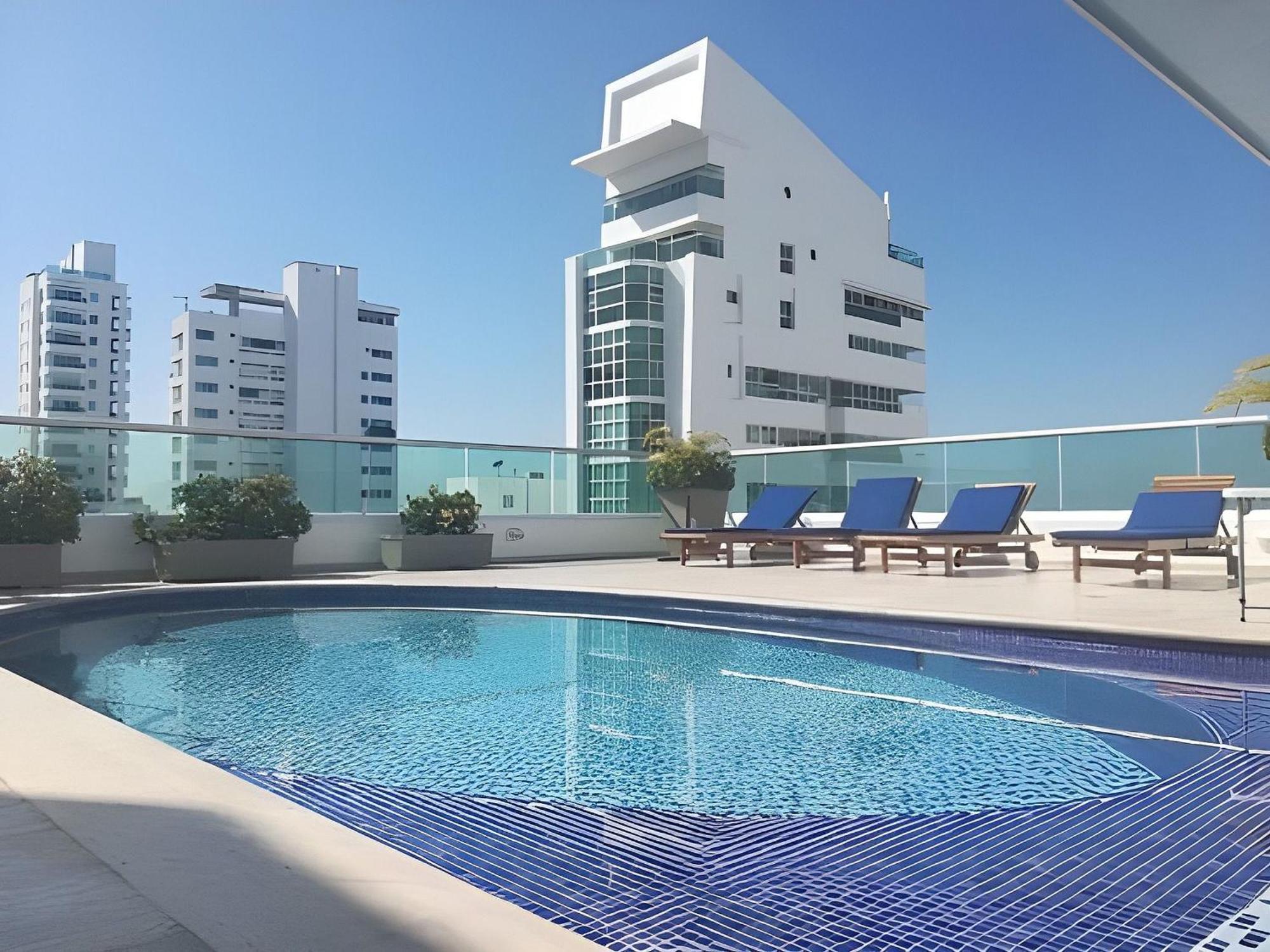 Con Vista Al Mar - Piscina En La Azotea - 2 + 2 Banos Cartagena