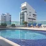 Apartamento Con Vista Al Mar - Piscina En La Azotea - 2 Habitaciones + 2 Banos