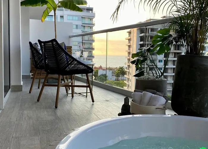 Dq1102 Hermoso Con Jacuzzi Priv Y Vista Increible - 10 Min Centro Historico