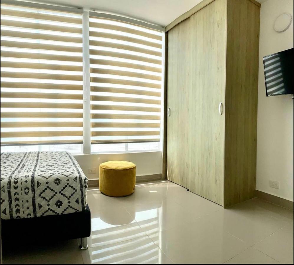 Lindo Apto Vista Al Mar,central Y Piscina Rooftop Apartamento *