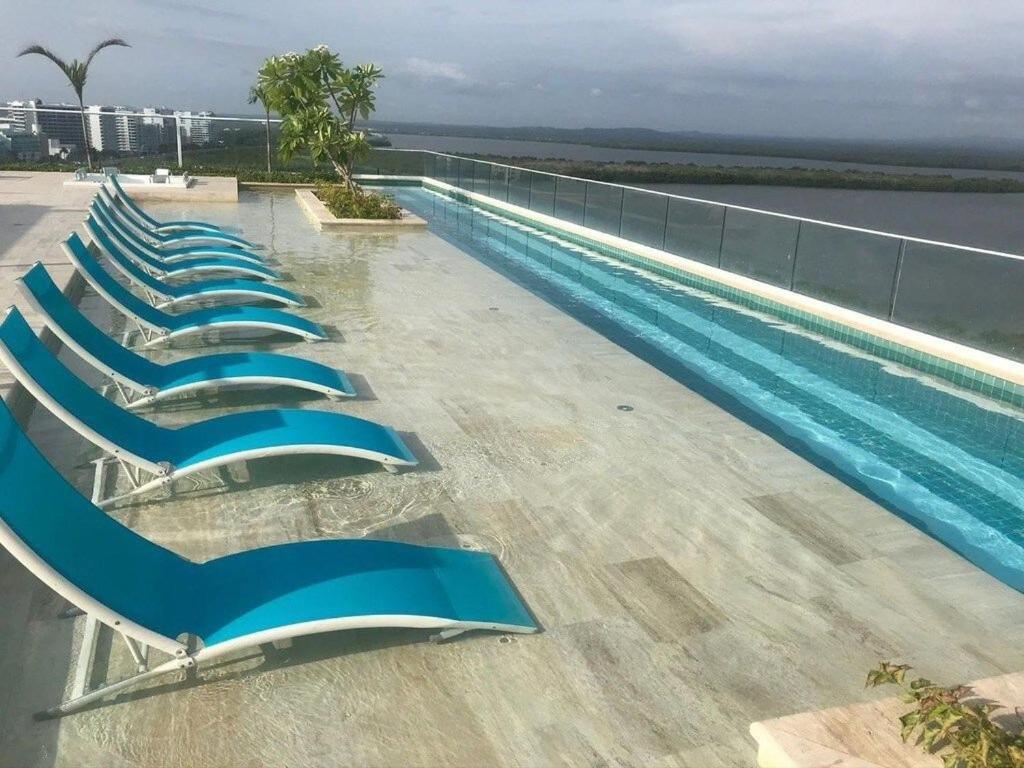 Mq1206 Increible Vista Jacuzzi Priv Cielo Mar Apartamento Cartagena