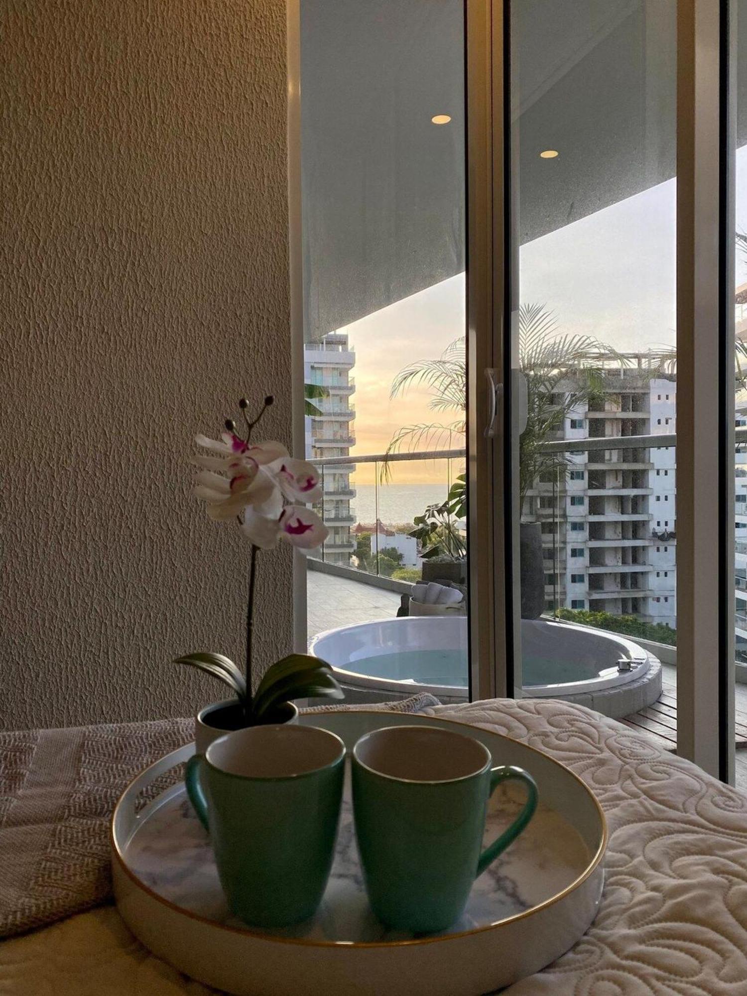 Apartment Dq1102 Hermoso Con Jacuzzi Priv Y Vista Increible - 10 Min Centro Historico Cartagena