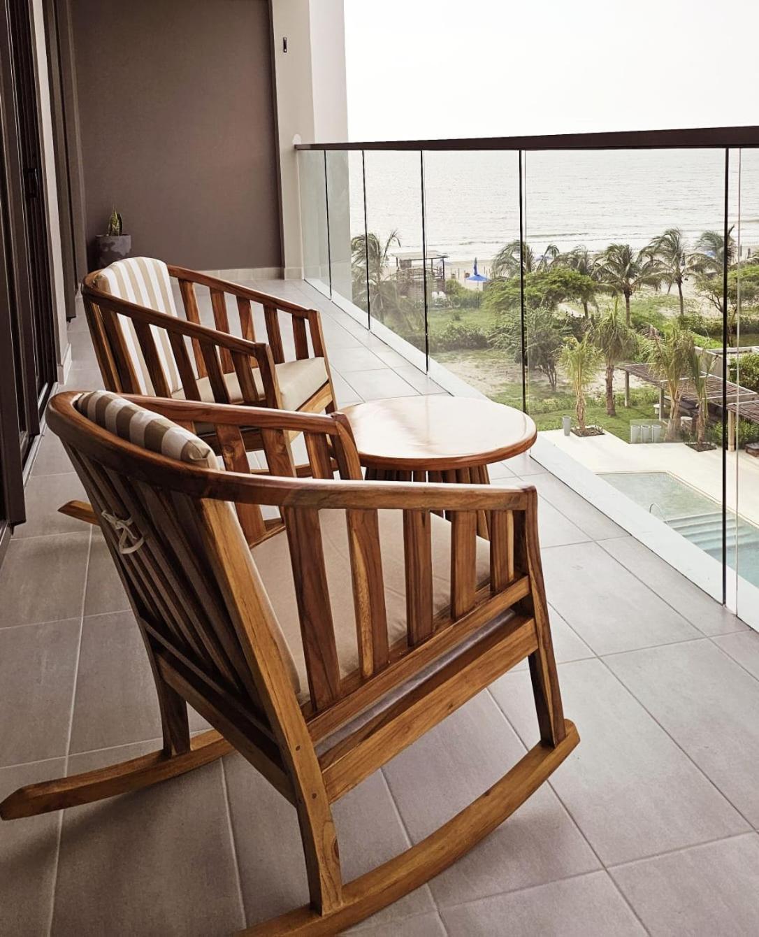 Hermoso En Cartagena-morros Eco Y Eos-vista Al Mar- Salida Directa A La Playa Apartment Cartagena