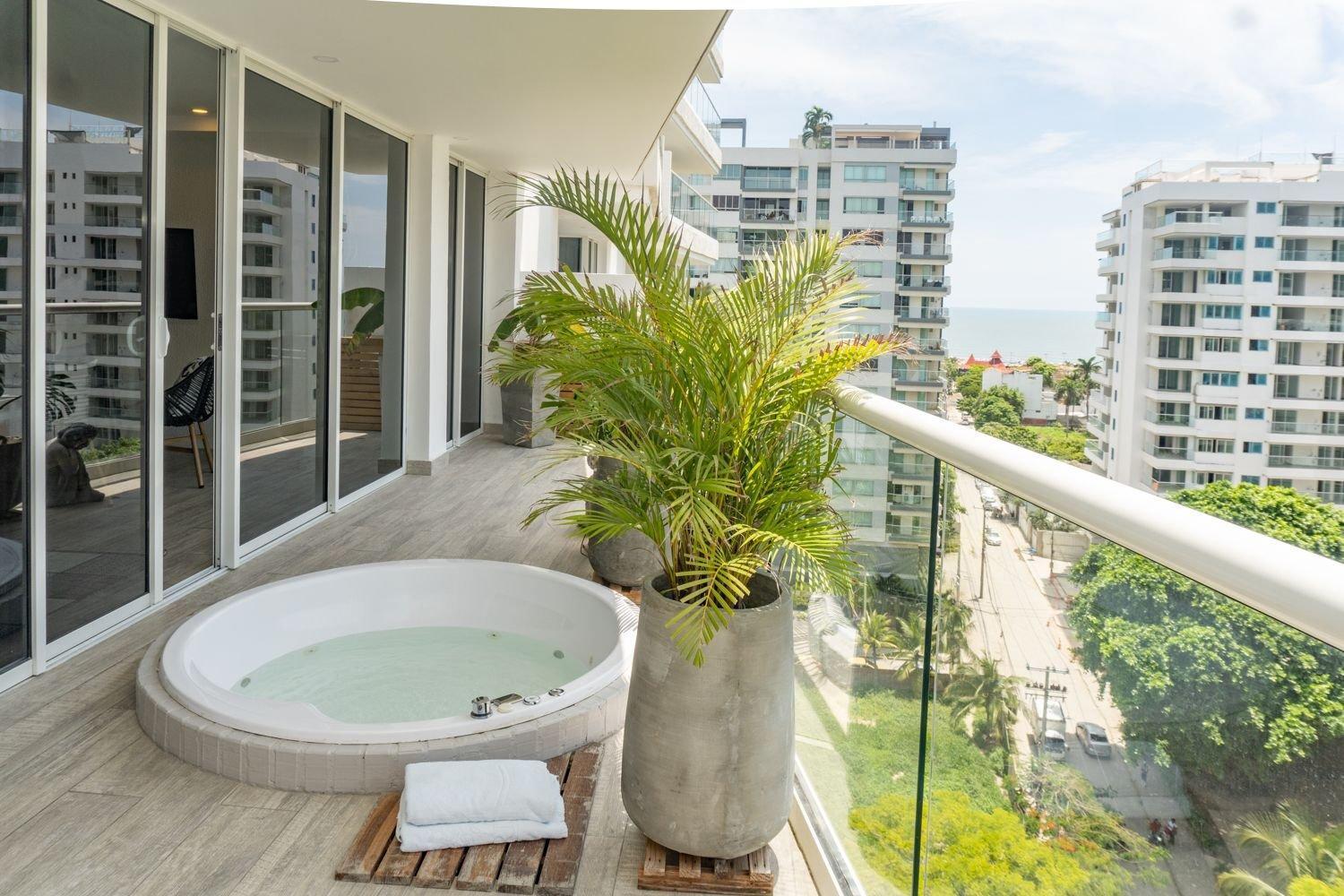 Dq1102 Hermoso Con Jacuzzi Priv Y Vista Increible - 10 Min Centro Historico Apartment *