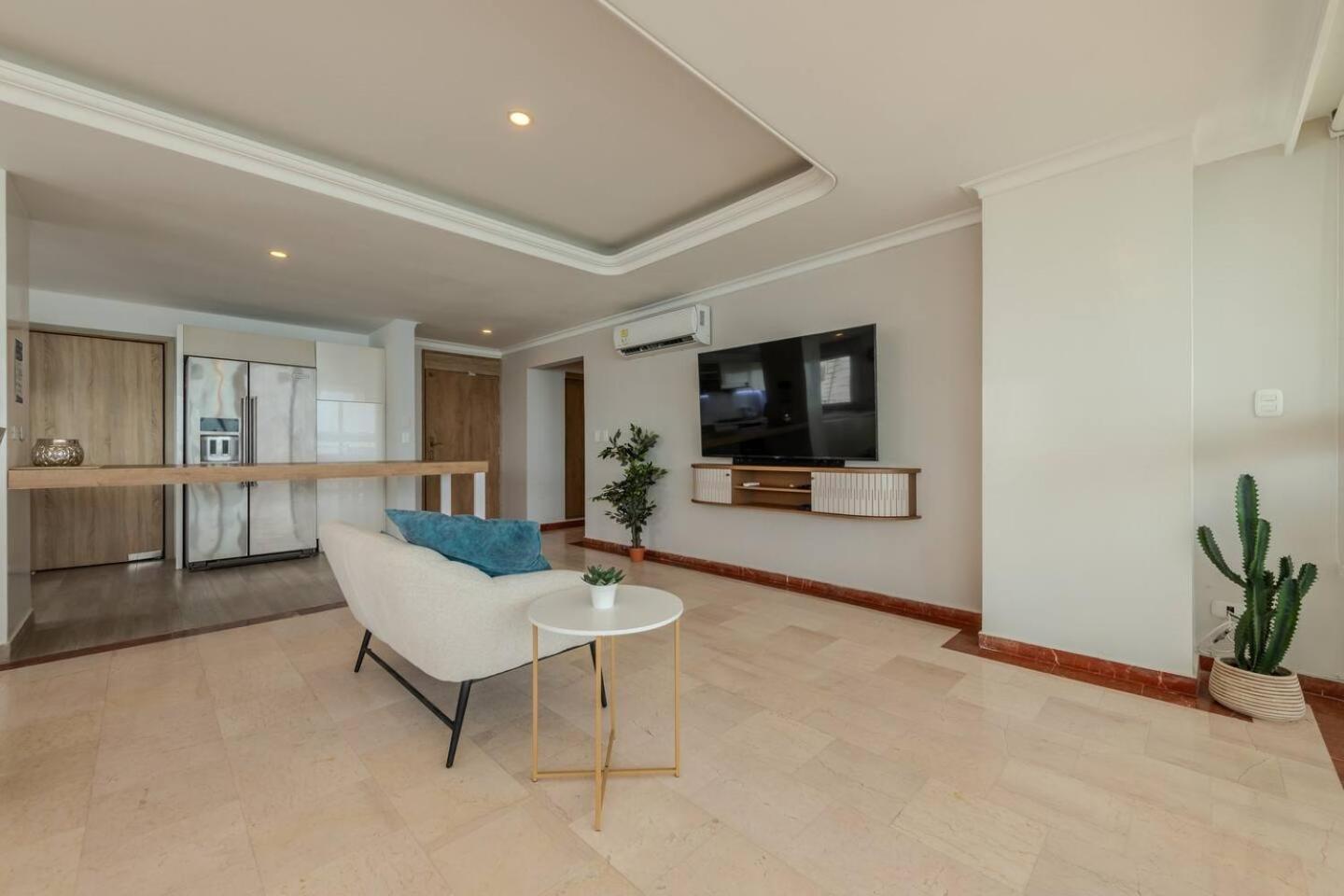 Apartamento Spectacular 3br Ocean View In Bocagrande Cartagena