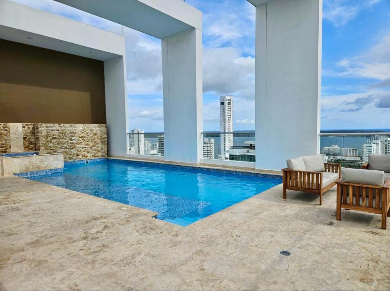 Apartamento Luxury In Bocagrande With Ocean View 502