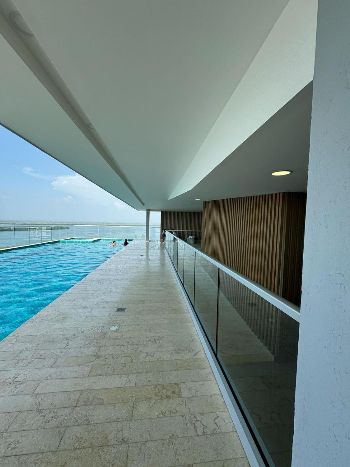 Apartamento Apartamento En Cartagena Con Vista Al Mar, Piscina Rooftop Y Playa Cartagena