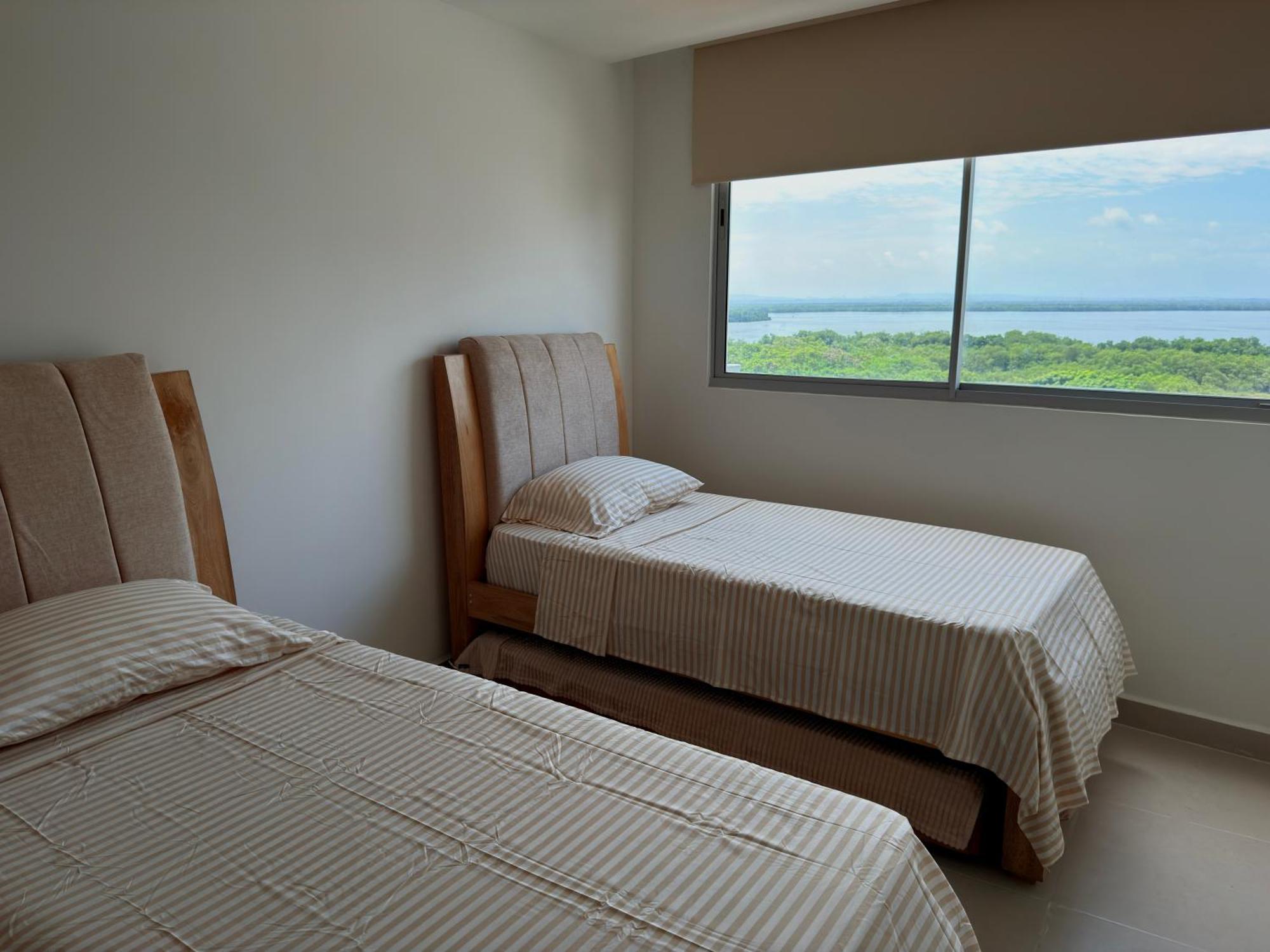 Apartamento En Cartagena Con Vista Al Mar, Piscina Rooftop Y Playa Cartagena