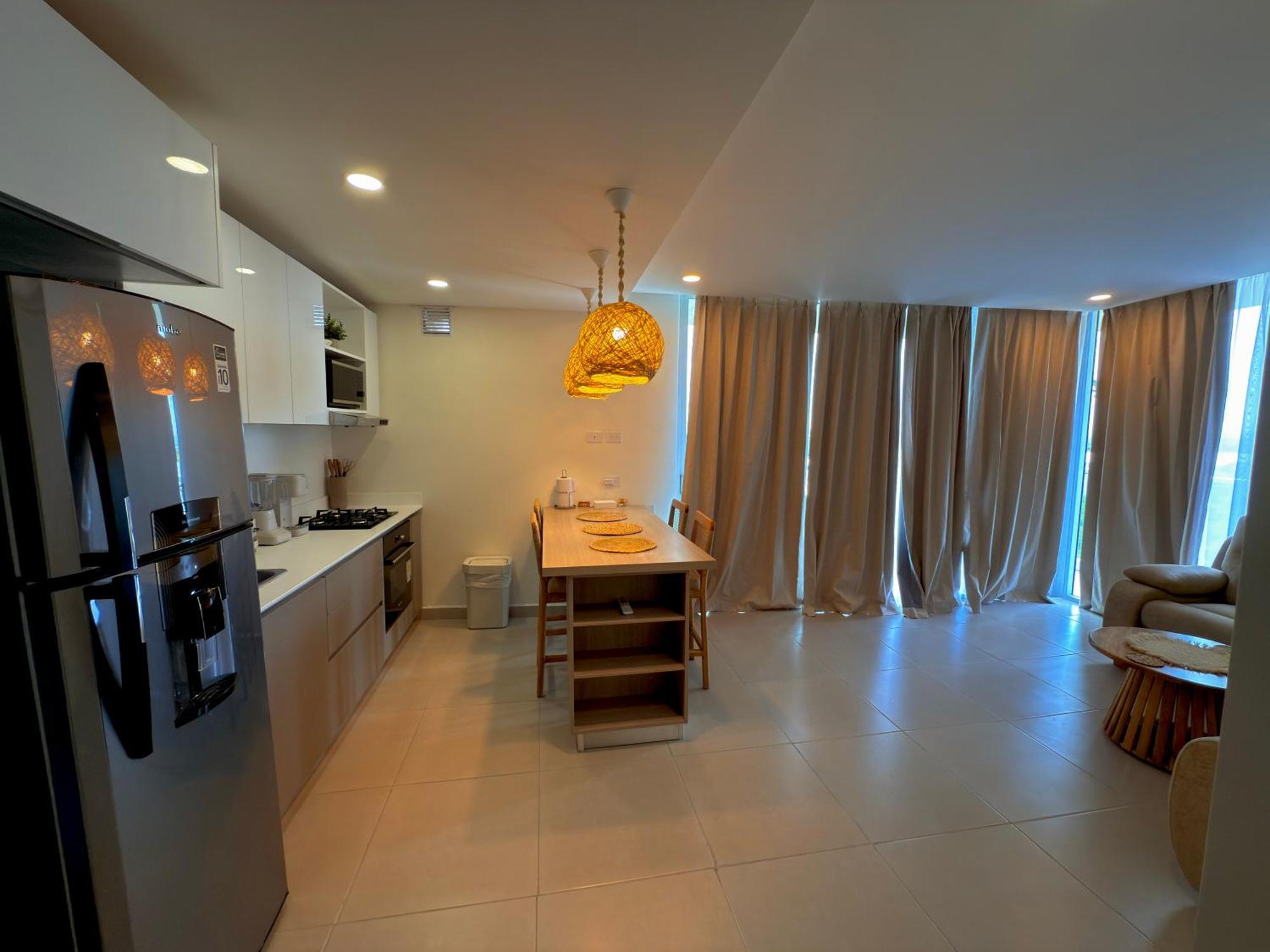 Apartamento En Cartagena Con Vista Al Mar, Piscina Rooftop Y Playa Cartagena