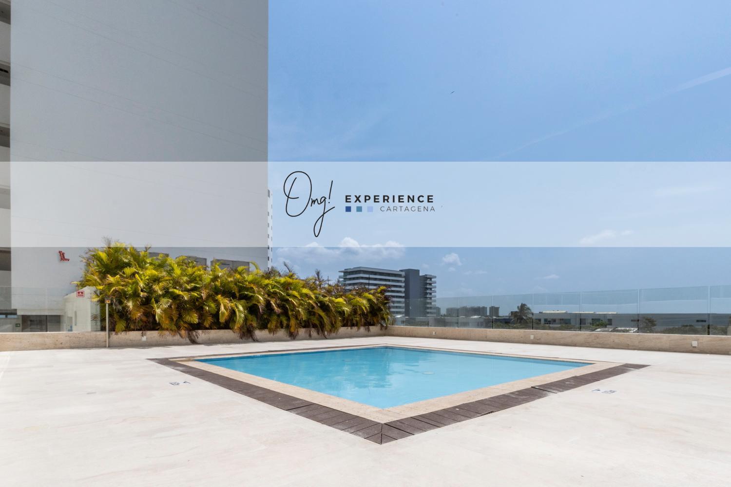 Cb726 Hermosa 2min Aeropuerto-vista Al Mar Apartamento Cartagena