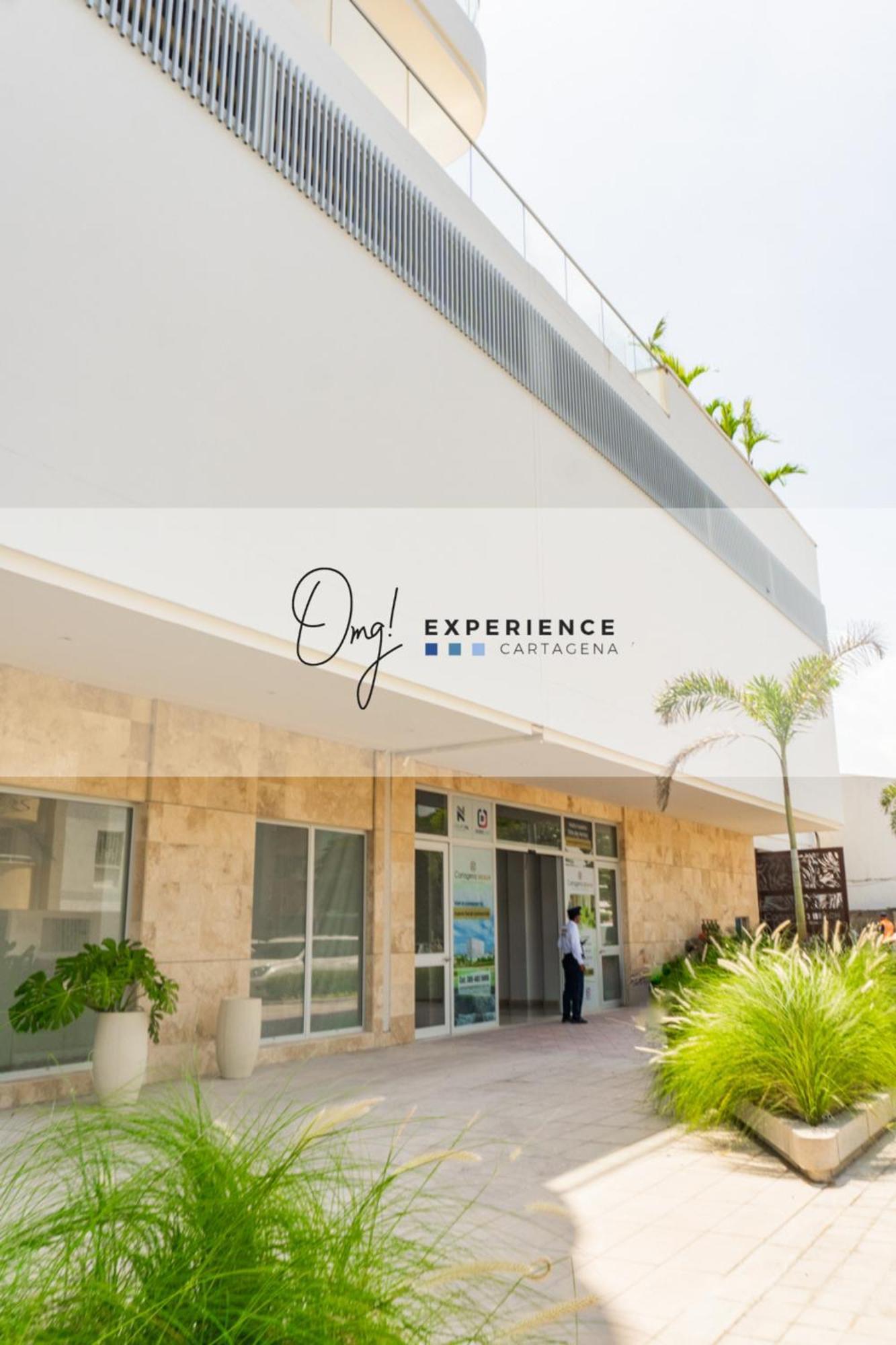 Apartamento Cb726 Hermosa 2min Aeropuerto-vista Al Mar Cartagena