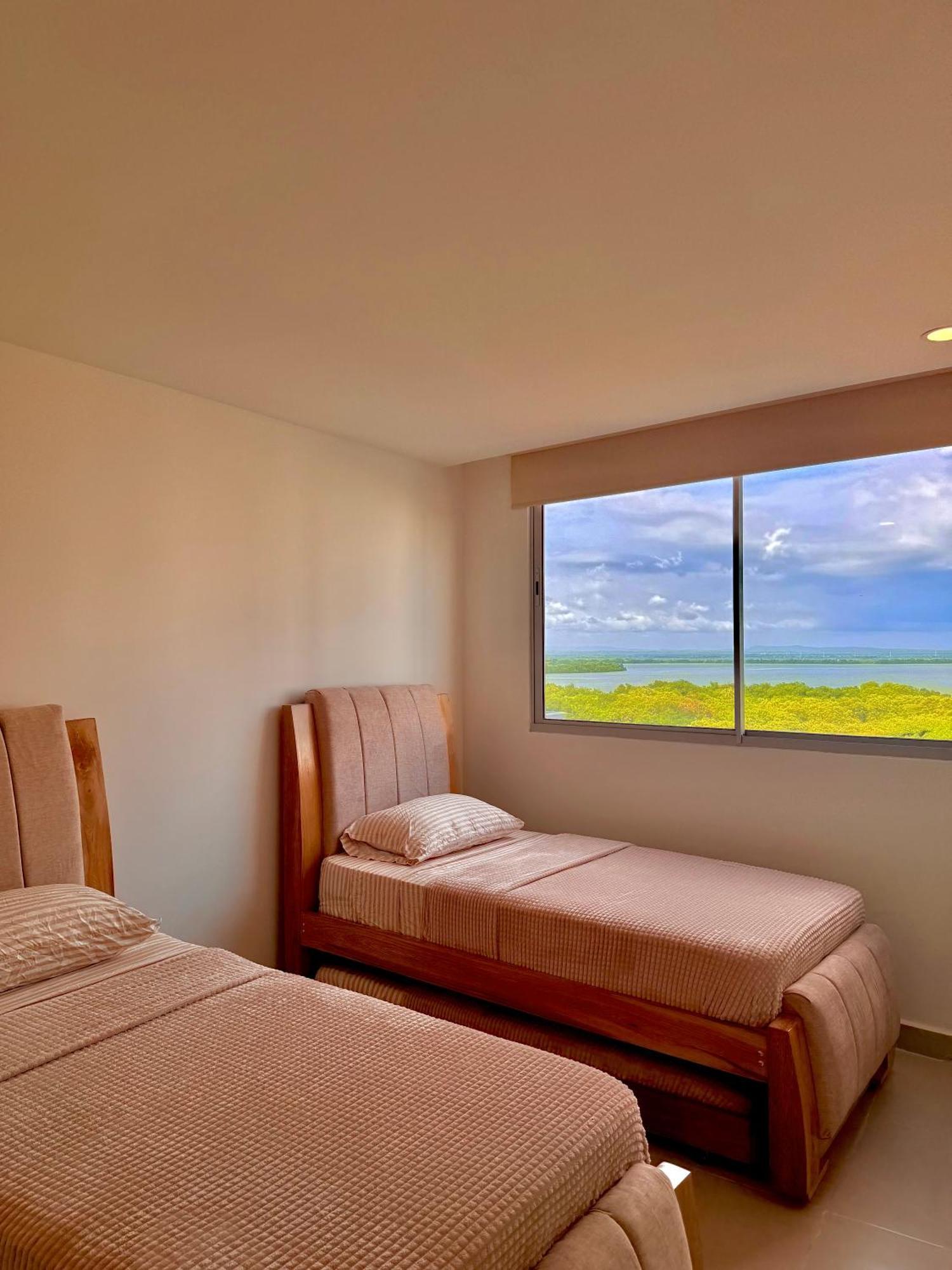 Apartamento Apartamento En Cartagena Con Vista Al Mar, Piscina Rooftop Y Playa *