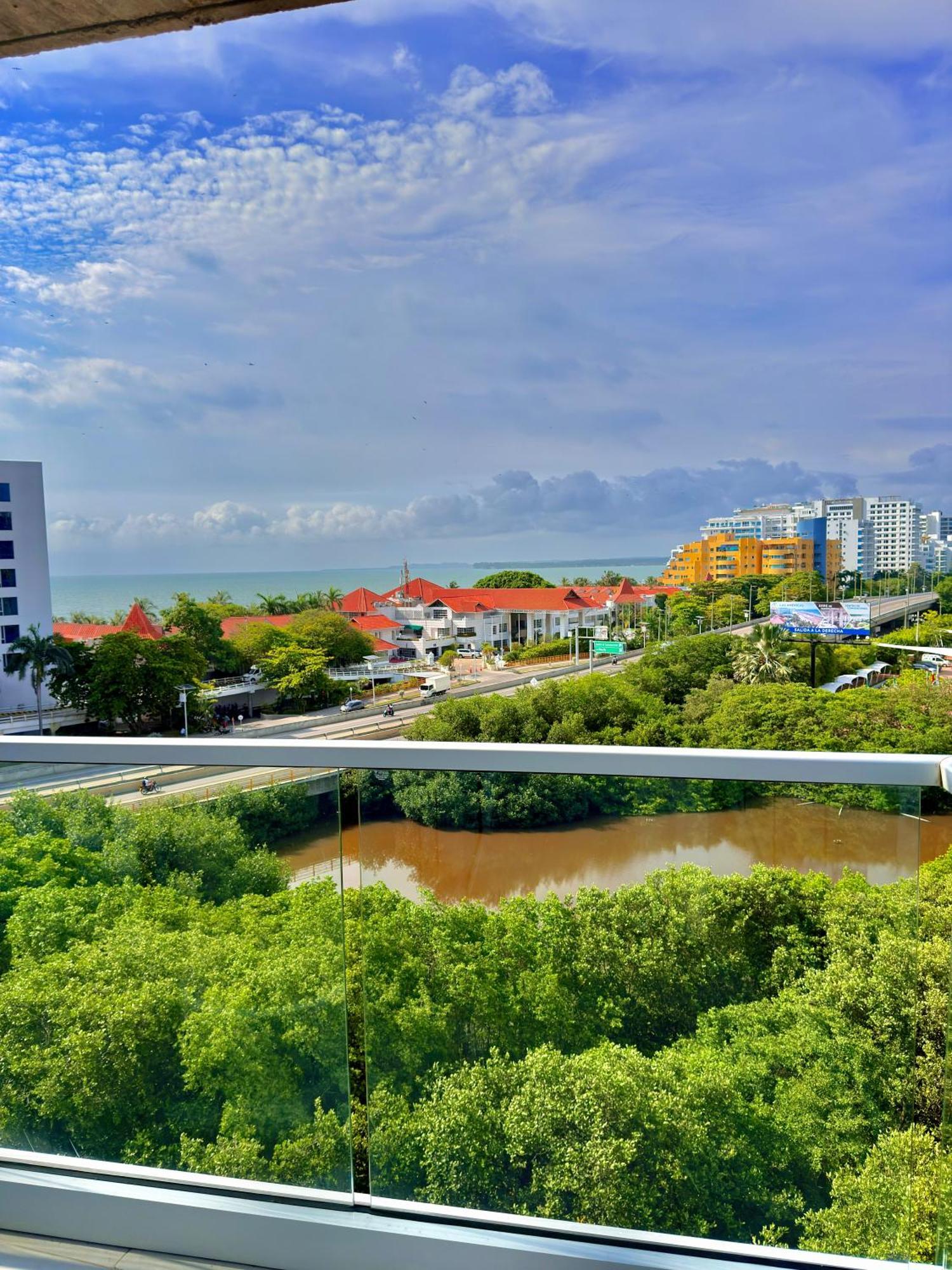 Apartamento En Cartagena Con Vista Al Mar, Piscina Rooftop Y Playa Cartagena