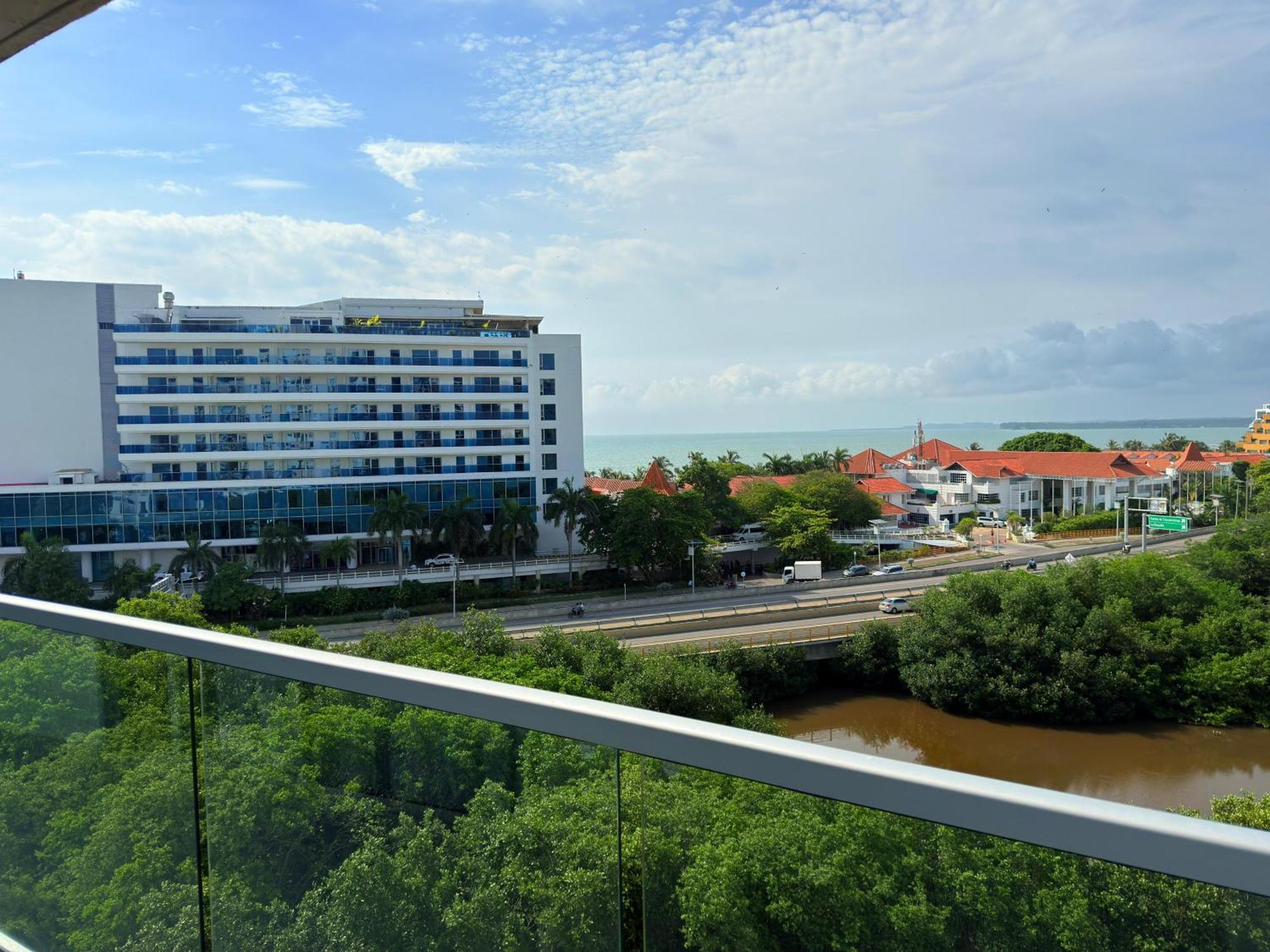 Apartamento Apartamento En Cartagena Con Vista Al Mar, Piscina Rooftop Y Playa *